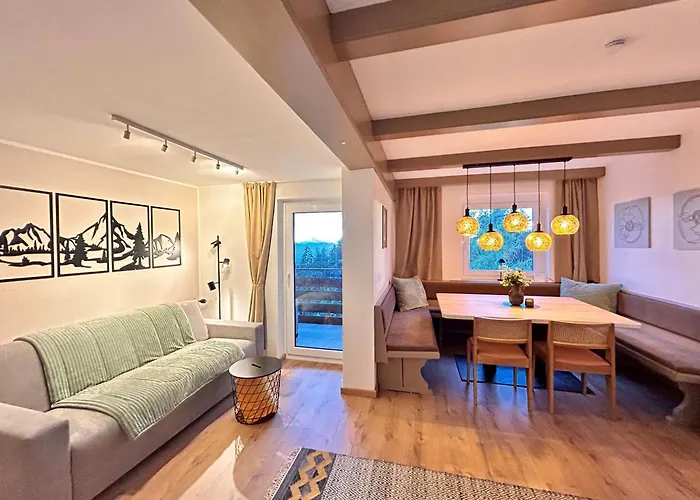 Wolke7 Bytilly - Familienfreundliches Alpenzuhause Mit Hallenbad, Balkon & Panoramablick Hoch Oben Auf Der Gerlitzen